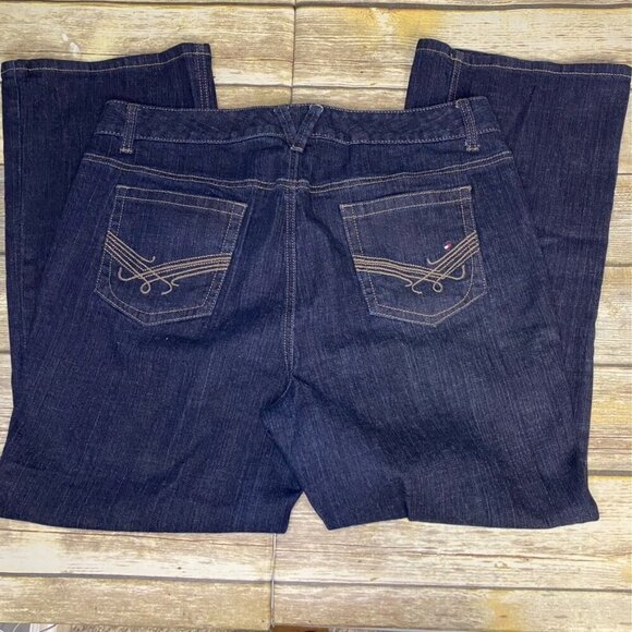 Tommy Hilfiger Dark Wash Jeans Hope Boot Cut Women's Size 18 Short - Picture 3 of 10